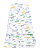 Shop Halo Micro-Fleece Swaddle, Dinos, Newborn at GoodBuy Gear