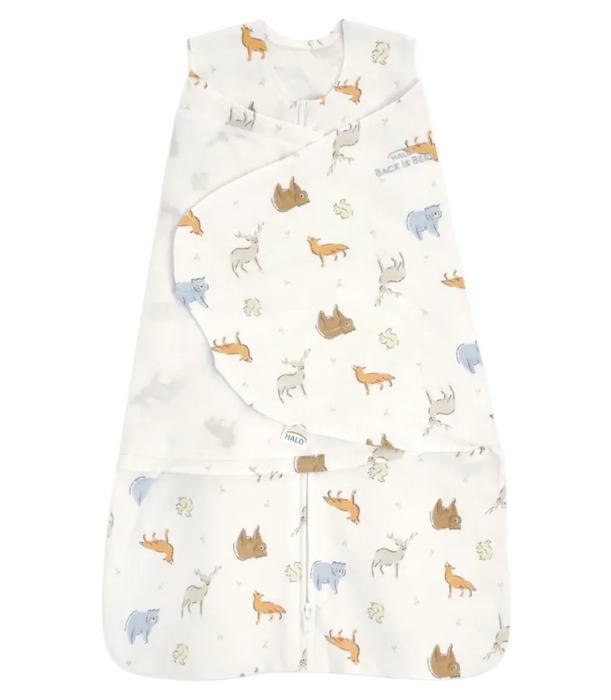 Halo SleepSack Swaddle, Forest Friends, Small