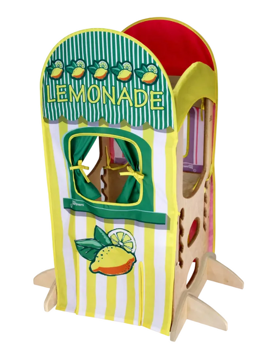 Shop Little Partners Playhouse Kit: Lemonade and Ice Cream Stand at GoodBuy Gear