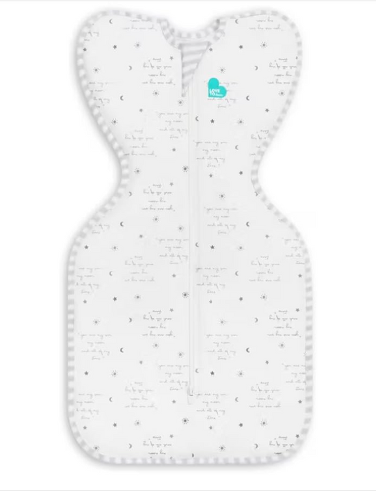 Shop Love To Dream Swaddle Up Lite 0.2 Sleep Sack, Newborn, You Are My White at GoodBuy Gear