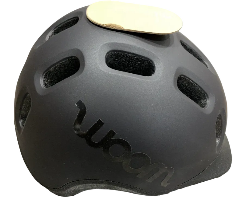 Woom Ready Kids Helmet, Charcoal Metallic, Small, Without Light