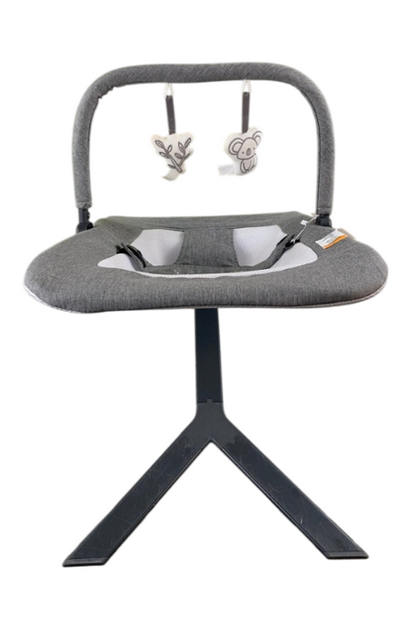 Shop Baby Delight Alpine Deluxe Portable Bouncer, Charcoal Tweed at GoodBuy Gear