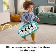 Shop Fisher Price Glow And Grow Kick And Play Piano Activity Mat, New Blue at GoodBuy Gear