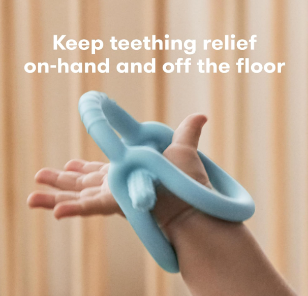 FridaBaby Get-A-Grip Teether, Blue