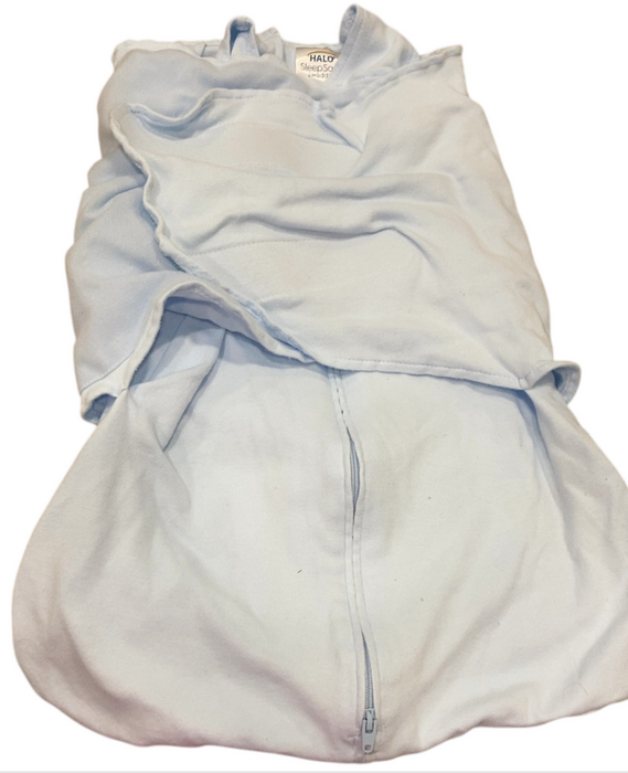 Shop Halo SleepSack Swaddle, Small, Baby Blue at GoodBuy Gear