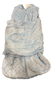 Shop Halo SleepSack Swaddle, Blue Plushy Dot, Newborn at GoodBuy Gear