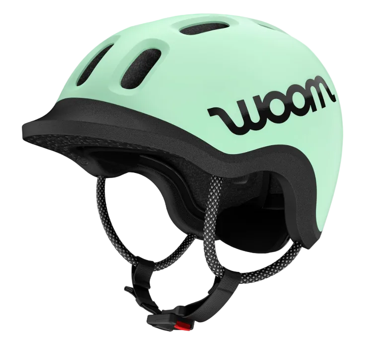 Woom Ready Kids Helmet, Medium, Mint, Without Light