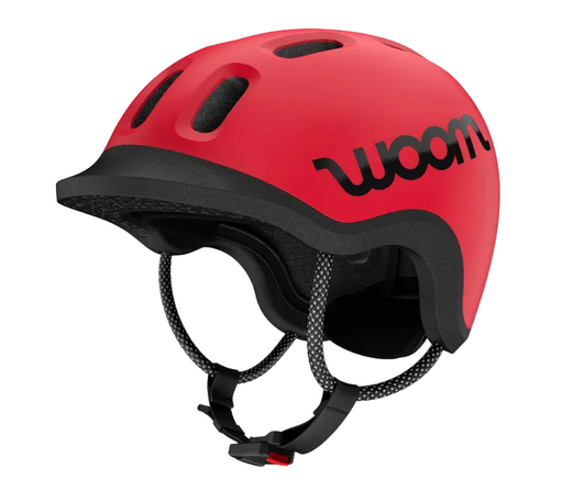 Shop Woom Ready Kids Helmet, Small, Without Light, Woom Red at GoodBuy Gear