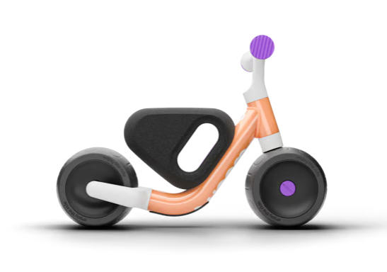 Woom WOW Bike, Pop Peach