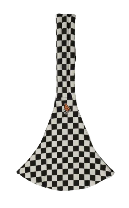 Shop Mabē The Monarch Toddler Sling, Ebony Check at GoodBuy Gear