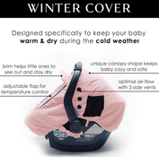 Shop Milk Snob Winter Cover, Blush at GoodBuy Gear