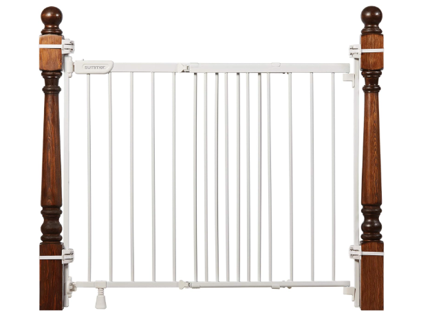 Shop Summer Infant Metal Banister And Stair Safety Gate, White at GoodBuy Gear