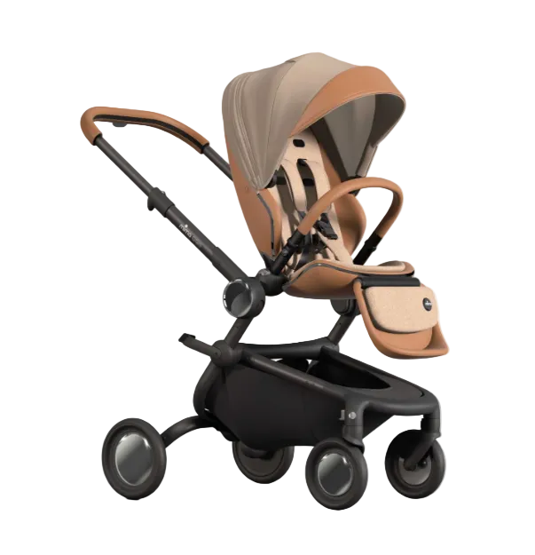 Shop Mima Creo Stroller, 2025, Mocha Cream at GoodBuy Gear