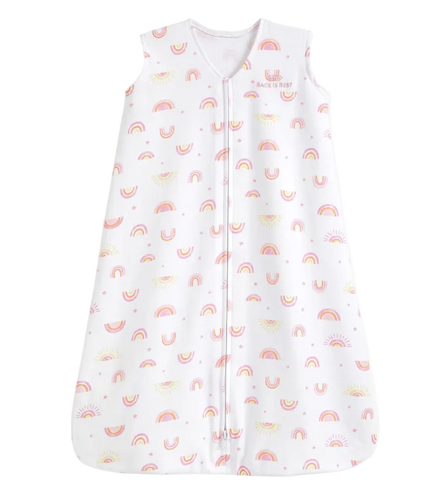Halo Cotton Sleepsack, Small, Sunshine Rainbows