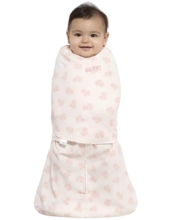 Shop Halo SleepSack Swaddle, Small, Watercolor Rose Toss Blush at GoodBuy Gear
