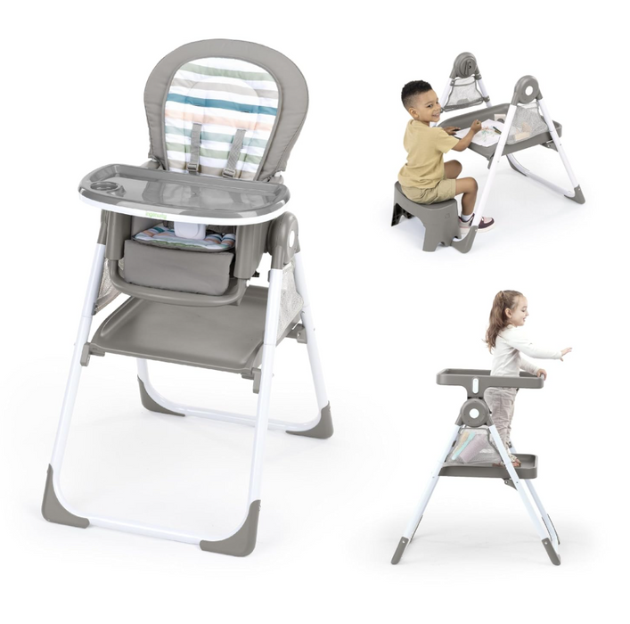 Ingenuity Proper Positioner High Chair, Soulful Skies, Create Up