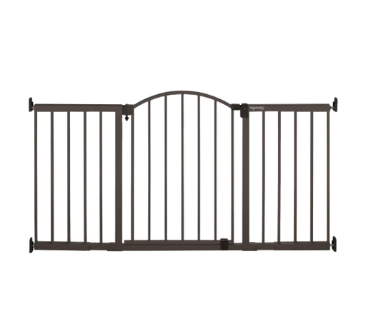 Shop Ingenuity Thruway 72XW Series Extra Wide Safety Gate, Bronze at GoodBuy Gear