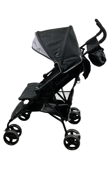 Summer Infant 3D Mini Stroller, 2024, Grey/Black