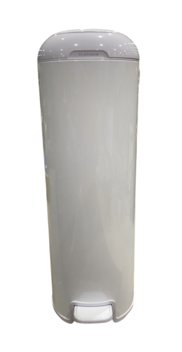 Diaper Genie Platinum Diaper Pail, White