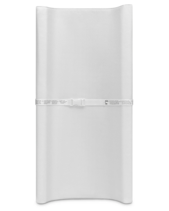 Bellini Contour Changing Pad & Removable Changing Pad Cover, White