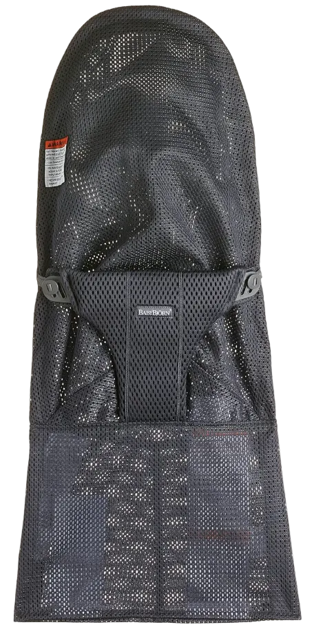 Shop BabyBjorn Fabric Seat for Bouncer, Anthracite, Mesh at GoodBuy Gear