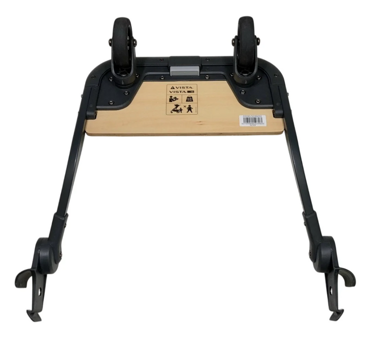 Shop UPPAbaby VISTA PiggyBack Ride-Along Board (2015+), Natural Wood/Black at GoodBuy Gear