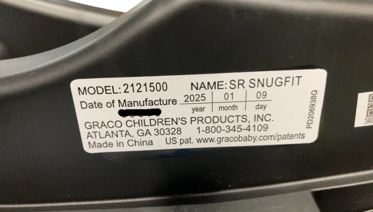 Graco SnugRide SnugFit 35 Infant Car Seat, 2025, Gotham