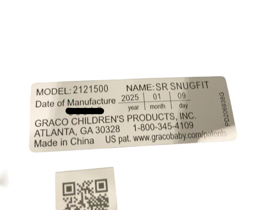 Graco SnugRide SnugFit 35 Infant Car Seat, 2025, Gotham