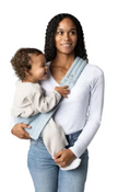 Shop Mabē The Monarch Toddler Sling, Dream Wash Denim at GoodBuy Gear