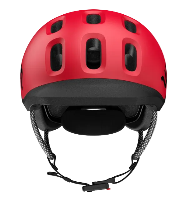 Shop Woom Ready Kids Helmet, Small, Without Light, Woom Red at GoodBuy Gear