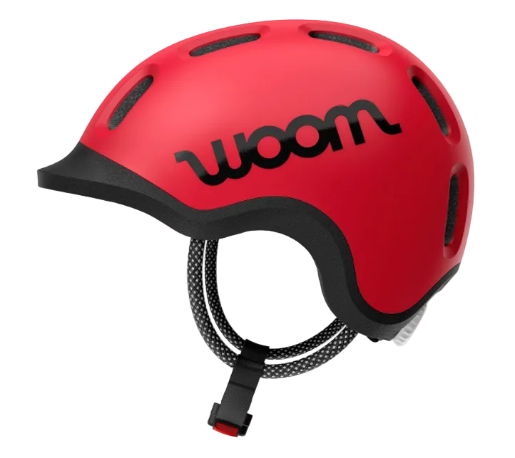 Shop Woom Ready Kids Helmet, Small, Without Light, Woom Red at GoodBuy Gear