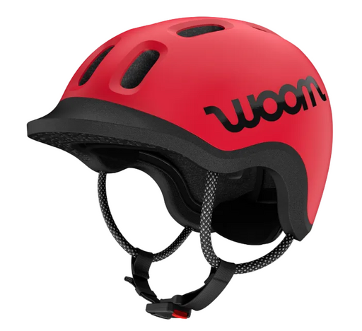 Shop Woom Ready Kids Helmet, Small, Without Light, Woom Red at GoodBuy Gear