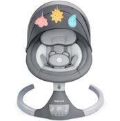 Shop Jool Nova Baby Swing, Gray, Signature at GoodBuy Gear