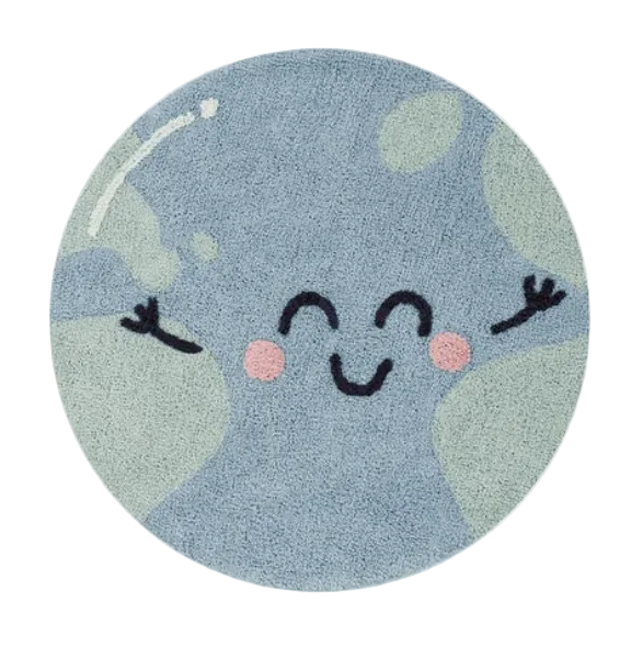 Shop Lorena Canals Washable Round Rug Big Big World, 3'3" at GoodBuy Gear