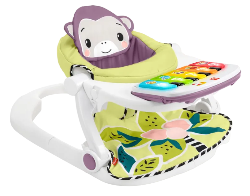 Shop Fisher Price Kick And Play Deluxe Sit-me-up Seat, Purple Monkey at GoodBuy Gear