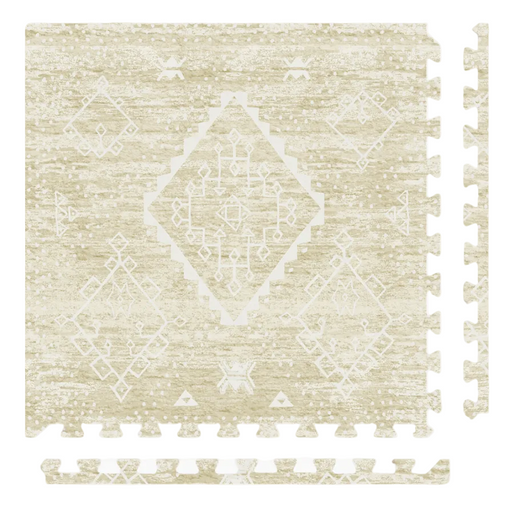 Shop House of Noa Little Nomad Play Mat, 4x8, Straw, Ula at GoodBuy Gear