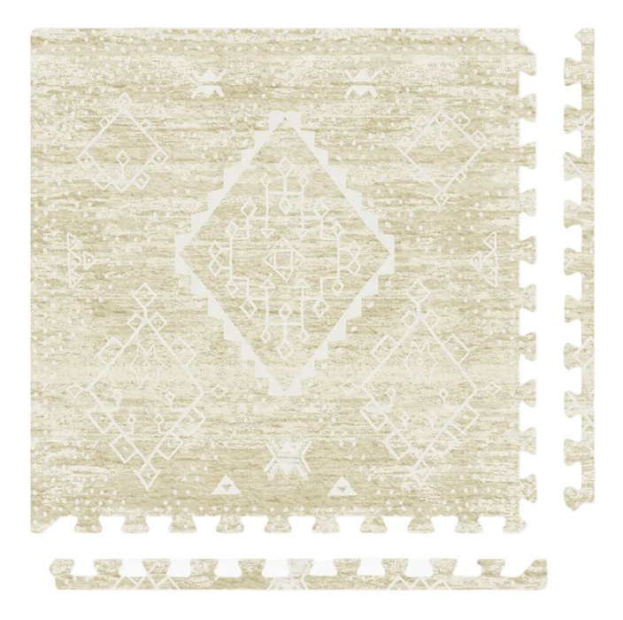 Shop House of Noa Little Nomad Play Mat, 4x8, Straw, Ula at GoodBuy Gear
