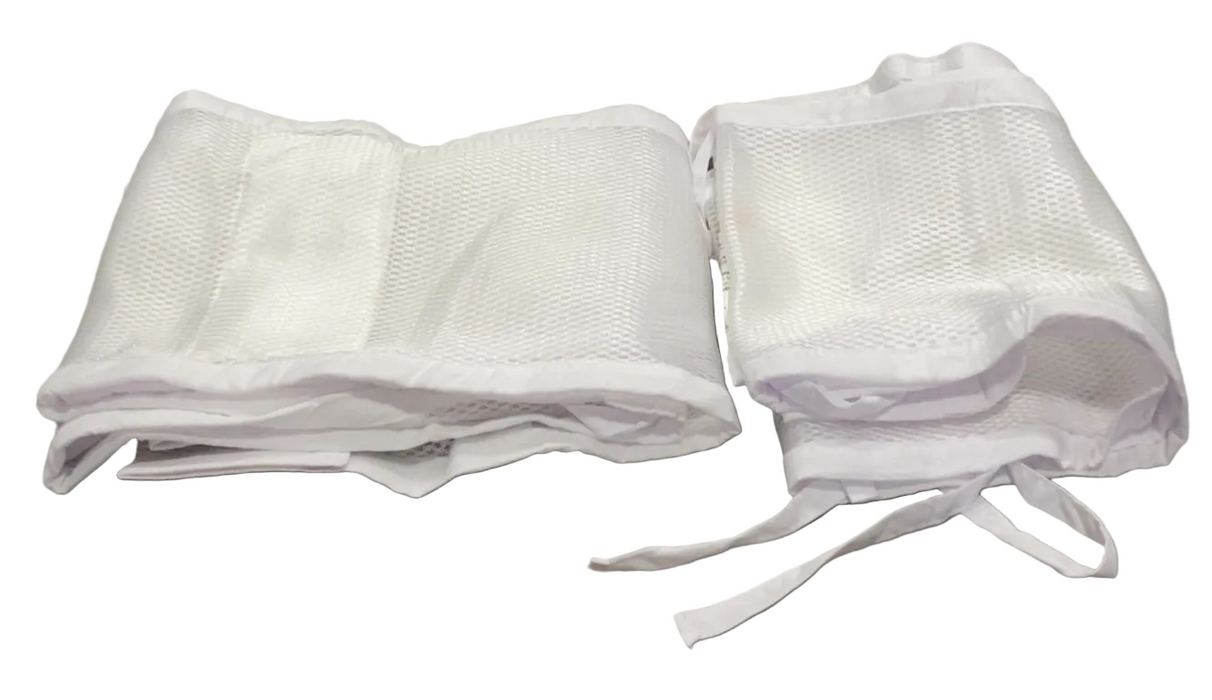 Shop AirFlowBaby Crib Bumper, 9", White at GoodBuy Gear