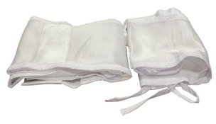 Shop AirFlowBaby Crib Bumper, 9", White at GoodBuy Gear