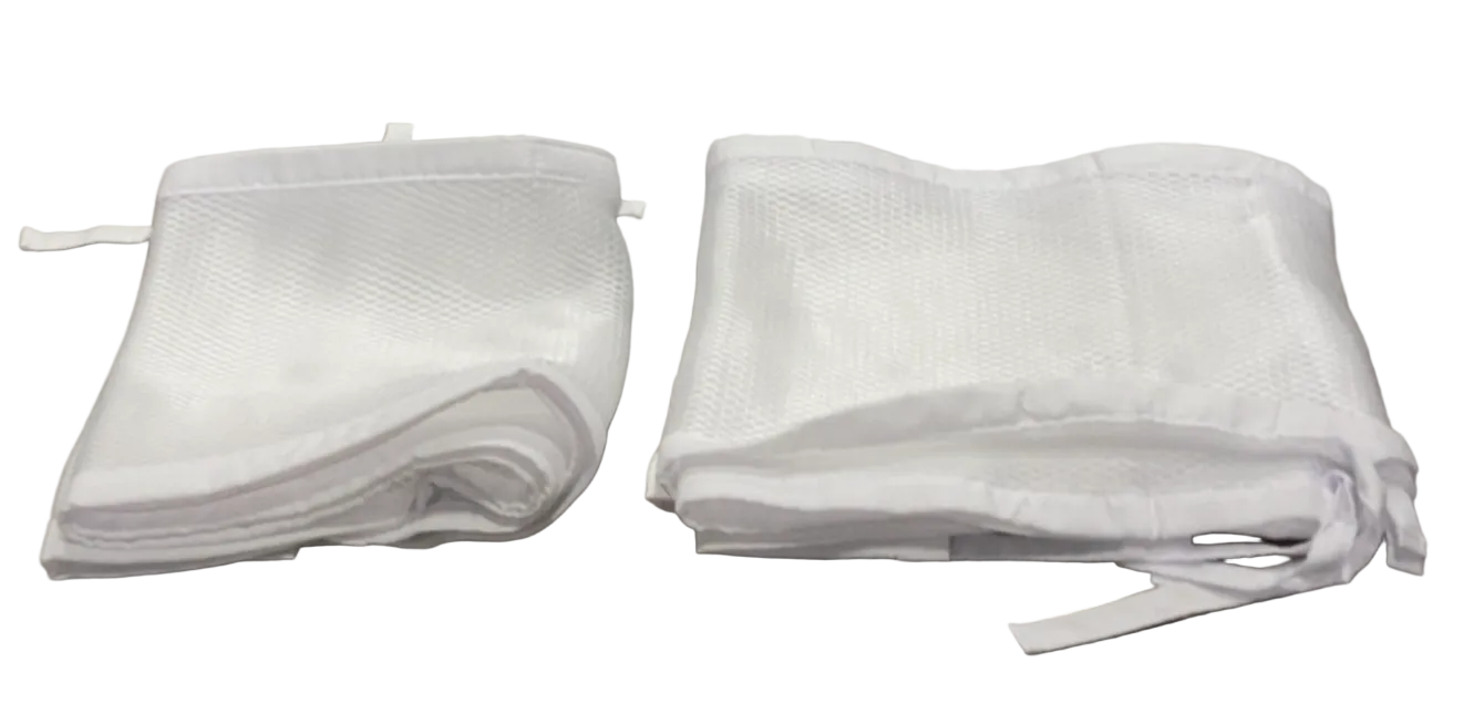 Shop AirFlowBaby Crib Bumper, 9", White at GoodBuy Gear