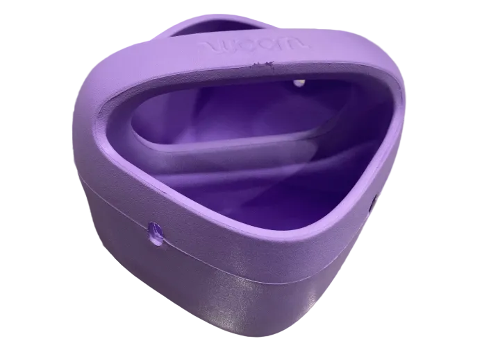 Shop Woom POP Kids' Bike Basket, Wild Violet at GoodBuy Gear