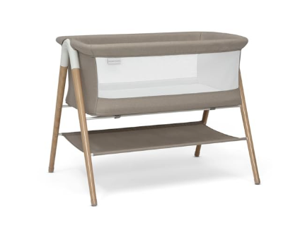 Shop Delta Children Bondi Beechwood by The Bed Bassinet, Tan at GoodBuy Gear
