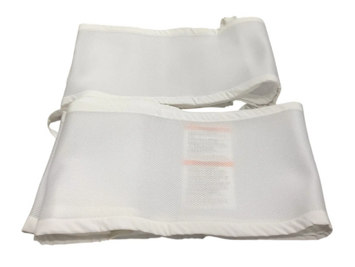 Shop Breathable Baby Mesh Crib Liner, Full Size/4 Sides, White at GoodBuy Gear