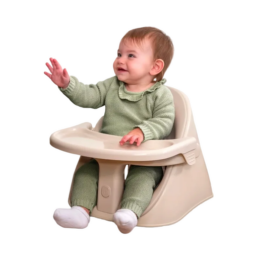 Shop Boppy Proper Posture Floor & Booster Seat with Infant Insert, Oatmeal at GoodBuy Gear