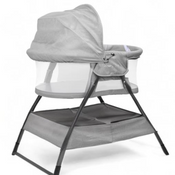Shop Baby Delight Beside Me Doze Deluxe Bedside Bassinet, Pebble Grey at GoodBuy Gear
