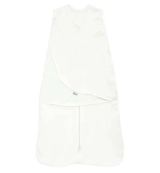 Shop Halo Organic Cotton SleepSack Swaddle, Cream, Newborn at GoodBuy Gear