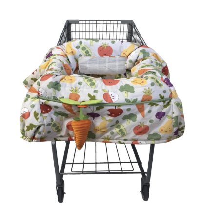 Shop Boppy Shopping Cart And High Chair Cover, Multicolor Farmers Market at GoodBuy Gear