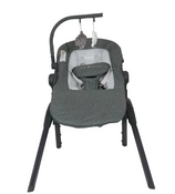 Shop Baby Delight Bloom Soothing Adjustable Lounger, Charcoal Tweed at GoodBuy Gear