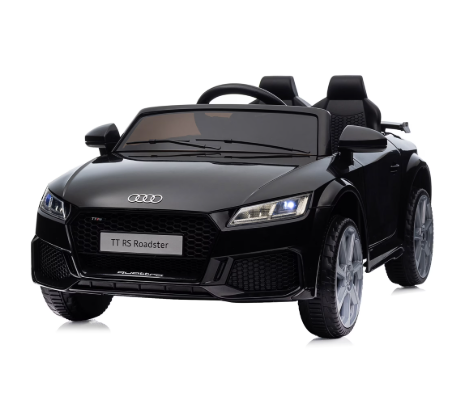 Shop Outfunny Kids Audi TT 12V Electric Ride-on Car with Remote, Black at GoodBuy Gear