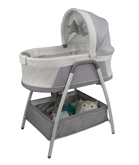 Shop TruBliss Journey 2 in 1 Bassinet, Soft Grey at GoodBuy Gear
